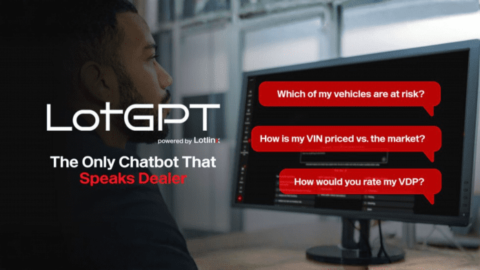 Lotlinx introduces LotGPT, the industry’s first dealer-facing AI advisor
