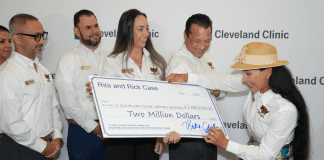 Rita Case donates $2 Million to Cleveland Clinic Weston Hospital and unveils the Rita and Rick Case Corridor Rita Case donates $2 Million to Cleveland Clinic Weston Hospital and unveils the Rita and Rick Case Corridor