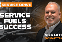 How Parkway Toyota dealers leverage aging cars to strengthen fixed ops – Nick Latino Parkway Toyota, service
