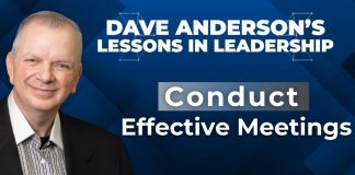 How dealers can maximize meeting productivity meeting, Anderson