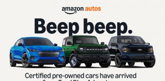 Amazon partners with Ford to offer CPO vehicles online