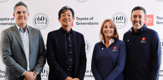 Toyota of Greensboro welcomed Tetsuo “Ted” Ogawa, president and CEO of Toyota Motor North America, ahead of historic battery-manufacturing investment in North Carolina Toyota of Greensboro