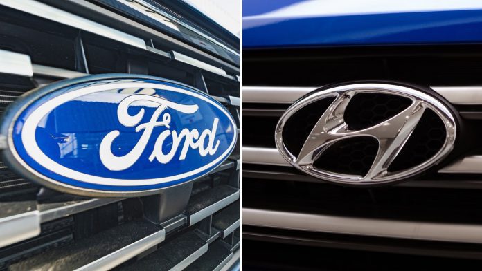 Ford and Hyundai U.S. sales fell in November as EV demand dropped, while hybrid models saw stronger interest.