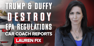 President Trump TORCHES the Biden-Buttigieg EPA rules Trump administration rolls back EPA rules, easing EV mandates and fuel economy standards to lower new car costs and expand consumer choice.