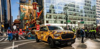 Ram celebrates 11 years as official truck sponsor of Macy’s Thanksgiving Day Parade Ram Celebrates 11 Years as Official Truck Sponsor of the 99th Macy’s Thanksgiving Day Parade®