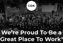 CDK EARNS 2025 GREAT PLACE TO WORK® CERTIFICATION CDK EARNS 2025 GREAT PLACE TO WORK® CERTIFICATION