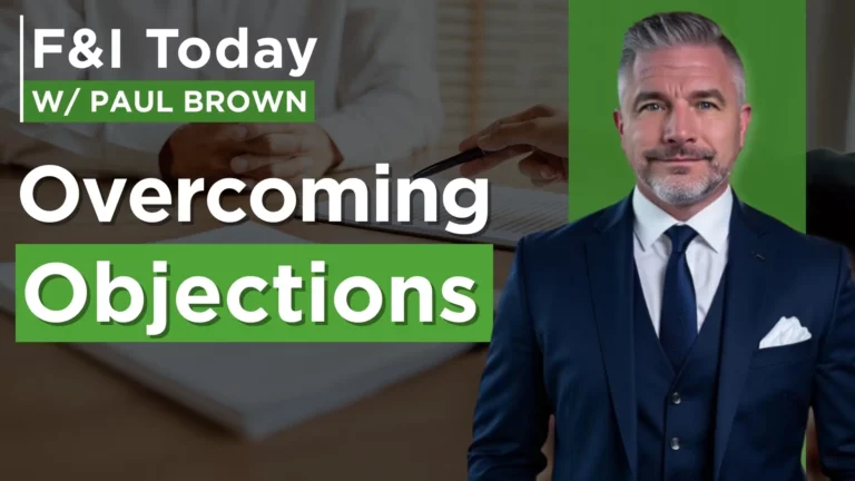 Overcoming F&I objections