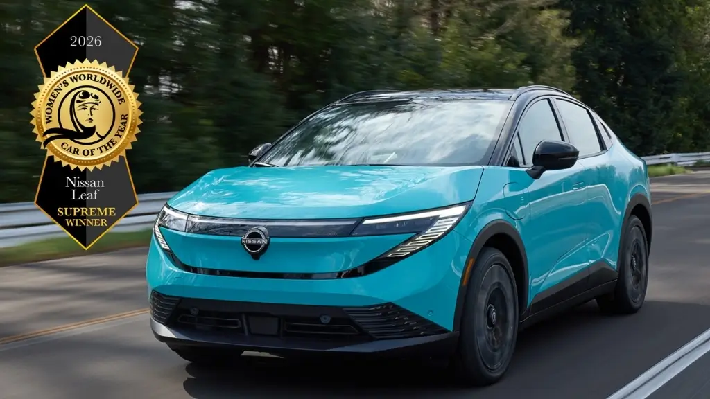 The Nissan Leaf has been chosen by the WWCOTY as the Supreme Winner of 2026