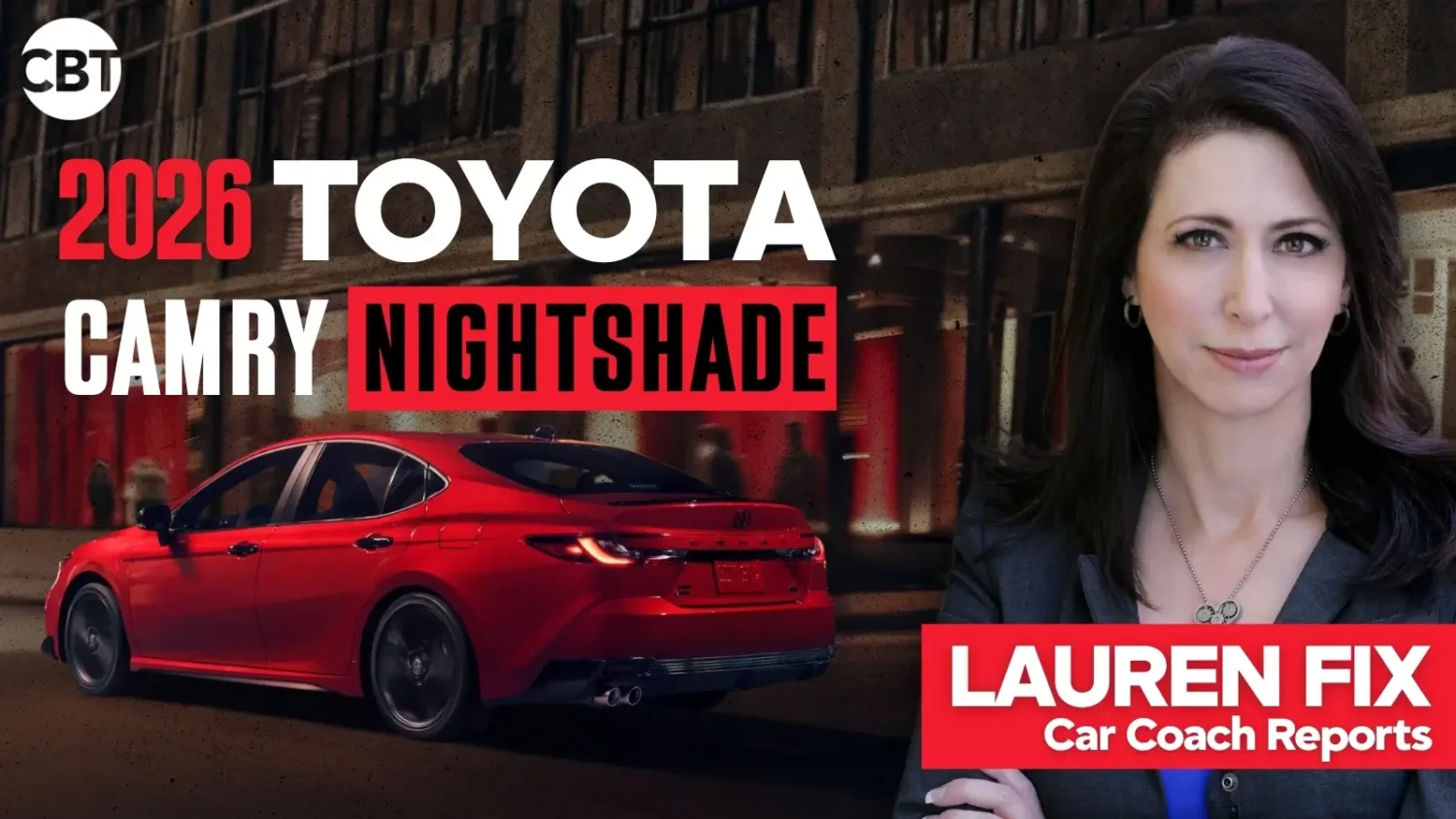 2026 Toyota Camry Nightshade: Hybrid-only strategy delivers style, efficiency, and value