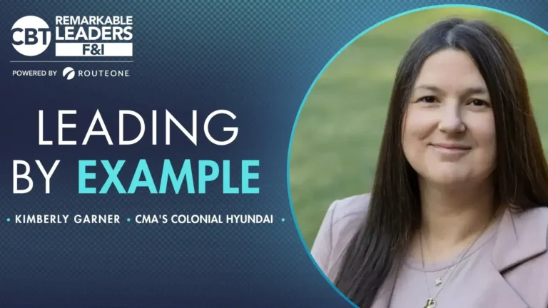 Remarkable Leaders in F&I honoree: Kimberly Garner | CMA Colonial 
