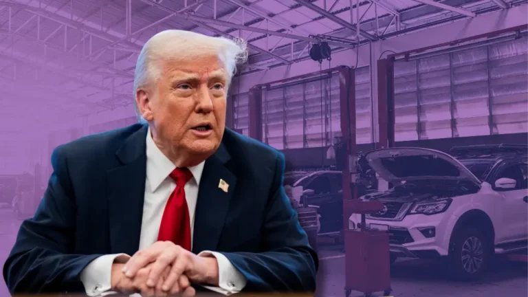 President Donald Trump signs memo backing Americans' right to fix their own cars.