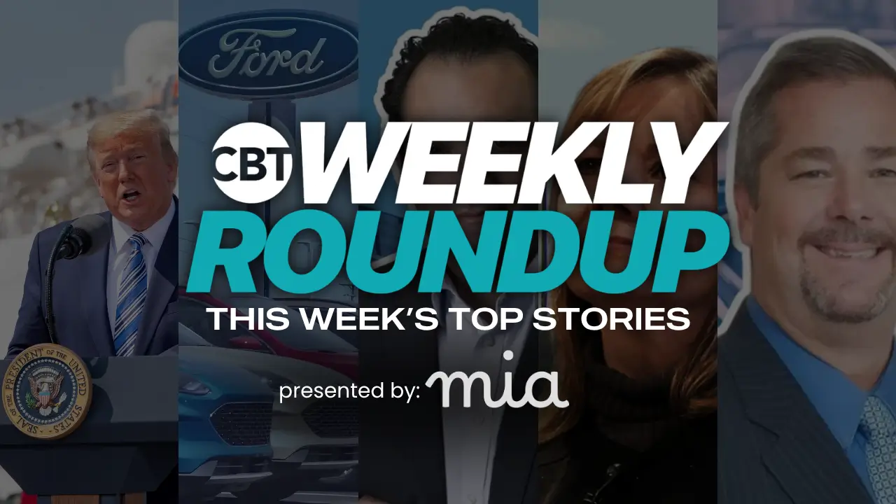 Weekly roundup: Trump visits GM's proving ground in Mich., Ford raises 2026 profit outlook, Stellantis misses Q2 profit estimates