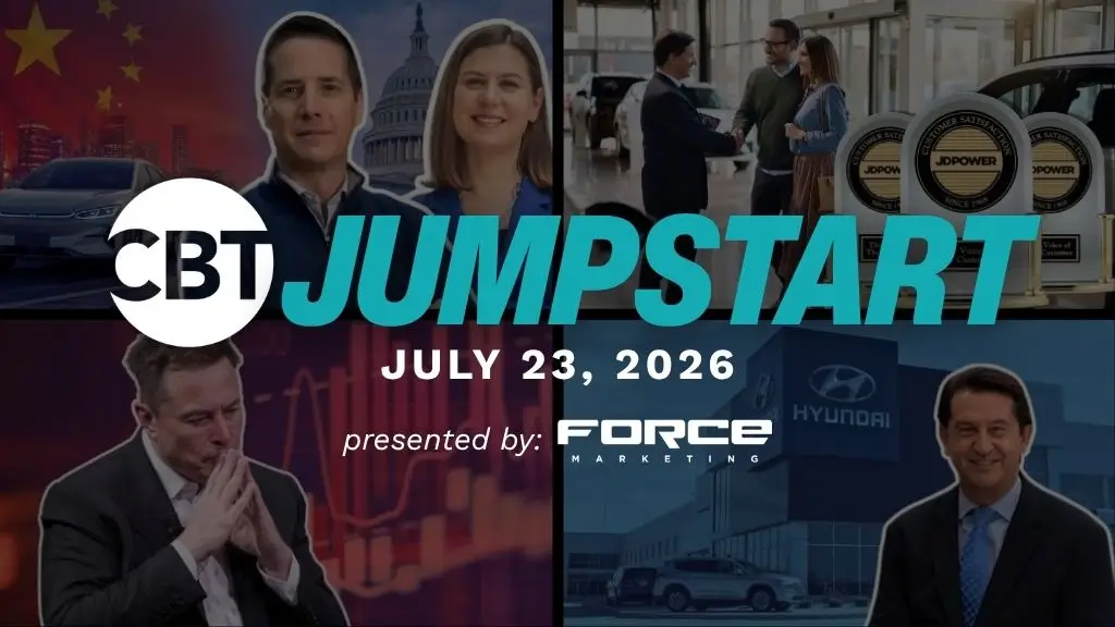 JD Power finds vehicle satisfaction rises, Senate advances Chinese tech ban, Tesla doubles down on AI