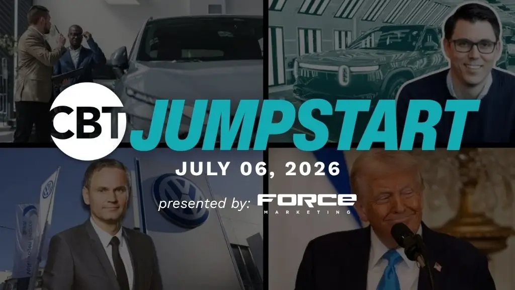 CDK finds buying satisfaction declines, Rivian boosts delivery forecast, VW weighs deeper restructuring