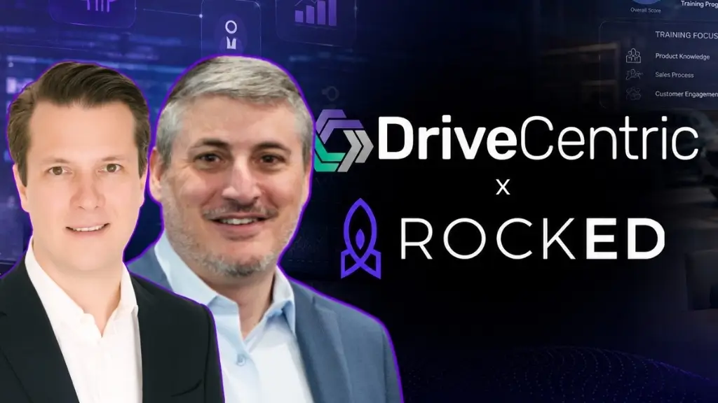 DriveCentric adds RockED to its partner hub, tying training to CRM data