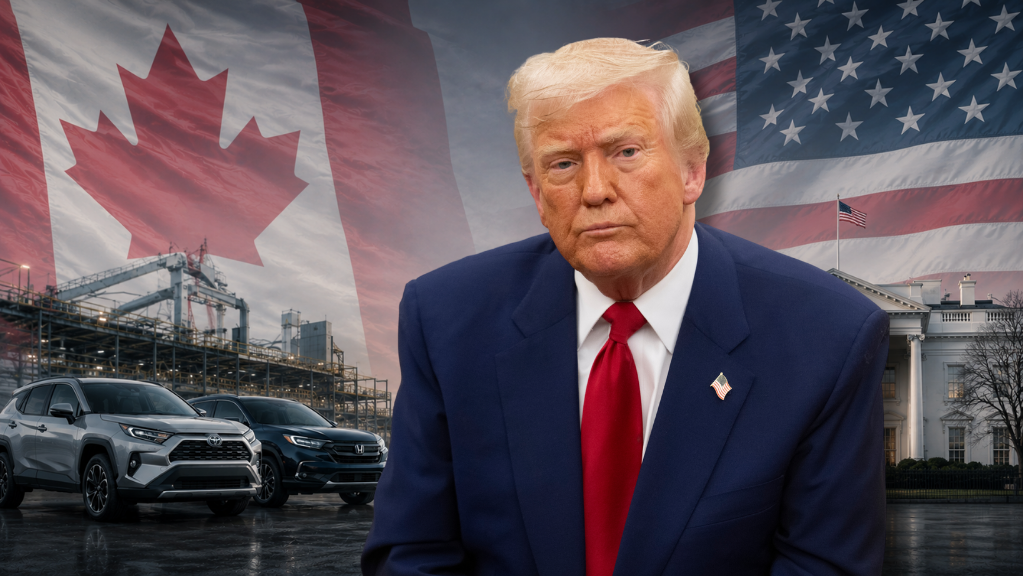 Toyota and Honda face biggest impacts from Trump's Canada auto tariff
