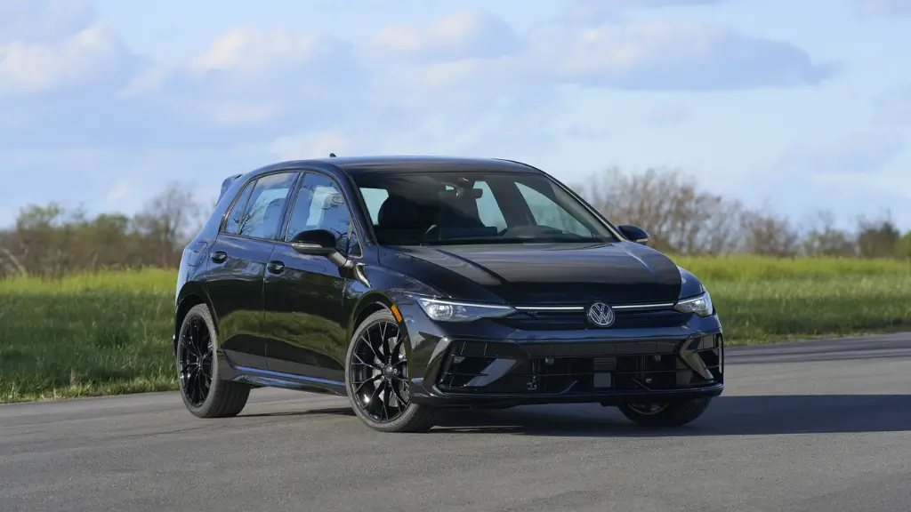 The 2025 Volkswagen Golf R is Mercury Insurance’s Most Affordable Sedan/Coupe to insure for 2026. Photo courtesy of Volkswagen US.
