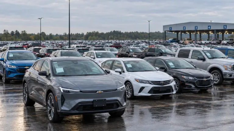 Wholesale used car prices fall below last year for the first time in 2026