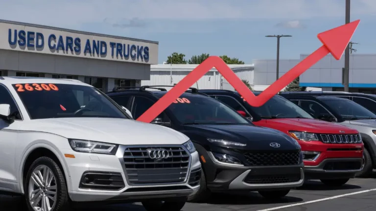 Used-vehicle prices jump 7% to highest average since 2022