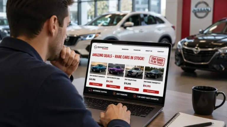 FTC warns car buyers about fake dealership websites and payment scams