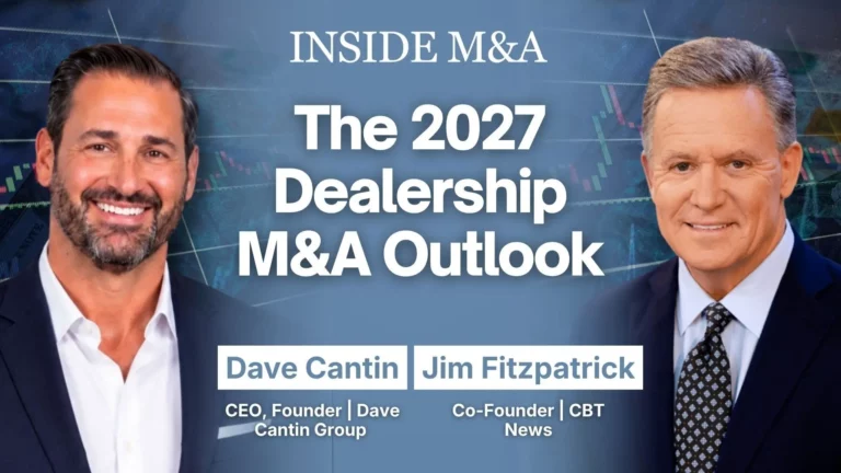 Dealership valuations, buyer demand shapes 2027 outlook
