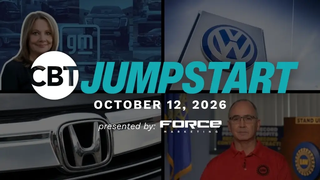 GM reshapes workforce, VW reports Q3 deliveries, Compliance is changing dealership valuations