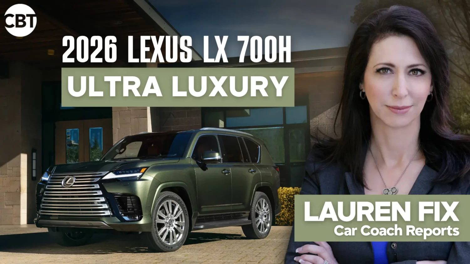 2026 Lexus LX 700h Ultra Luxury: First-class luxury