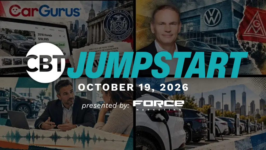 CarGurus faces lawsuit, VW pushes pay freeze, CAR technique builds stronger teams