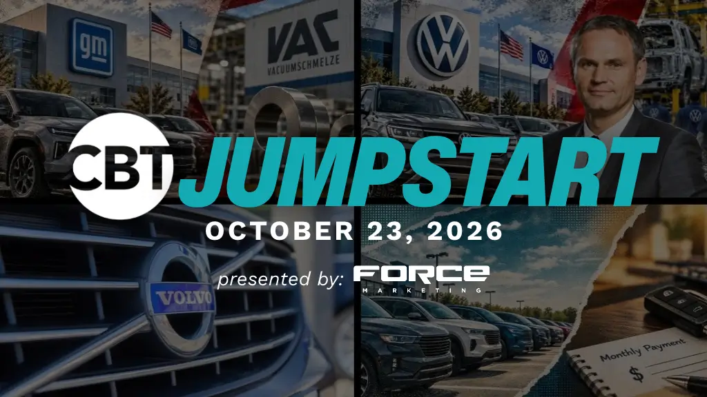GM cancels magnet supply deal, VW weighs US truck investment, 2026 Lexus LX 700h Ultra Luxury