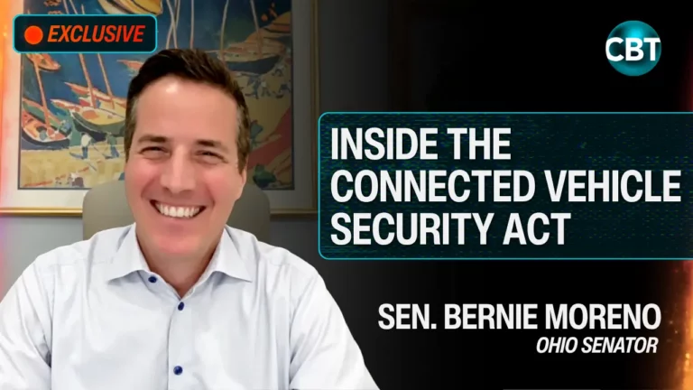 Senator Moreno outlines next steps for the Connected Vehicle Security Act