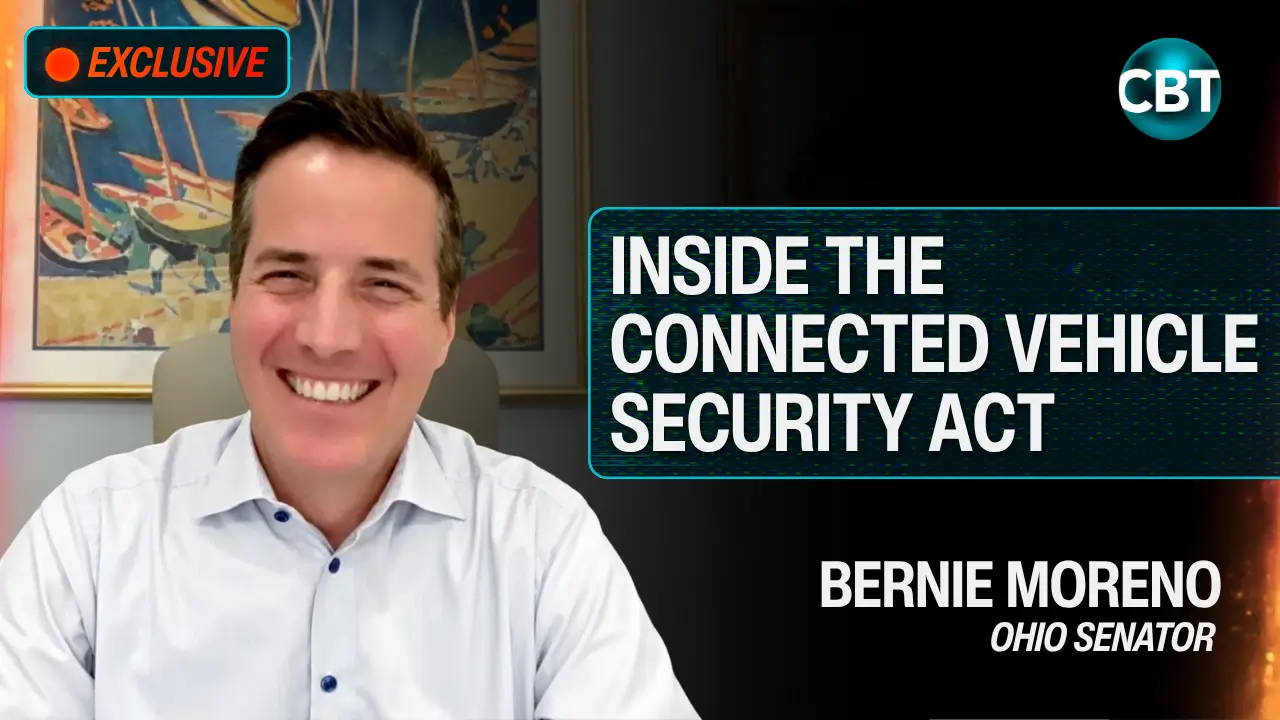 Senator Moreno outlines next steps for the Connected Vehicle Security Act