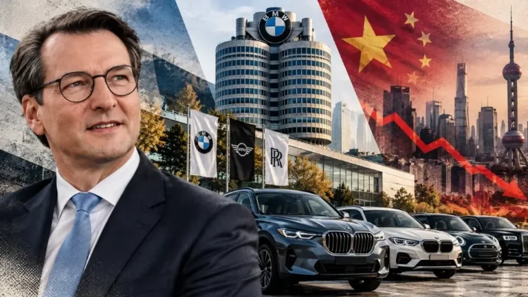 BMW Q3 deliveries fall 6.3% as China sales slide 25%