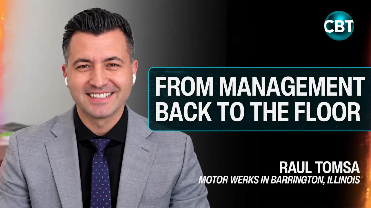 Raul Tomsa brings management experience back to the showroom floor