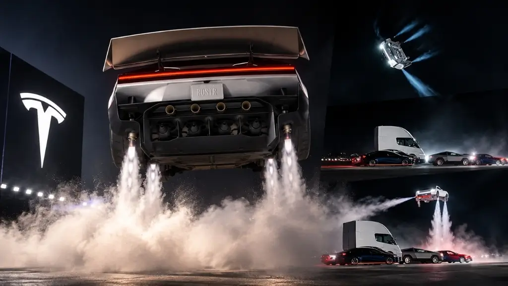 Tesla unveils redesigned Roadster, targets 2028 production