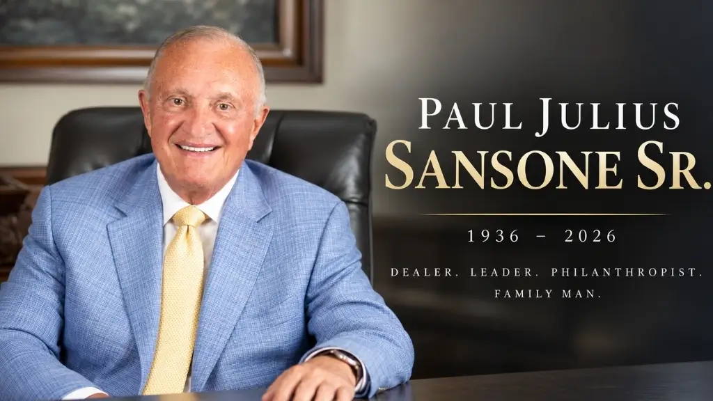 Paul Sansone Sr., of Sansone Auto Mall, dies at 90